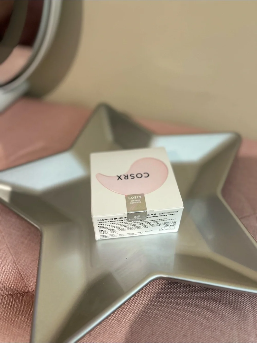 COSRX Pink Peptides Collagen Hydrogel Eye Patch for Puffy Eyes (60)